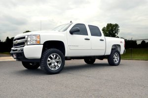 GMC Sierra 1500 Suspension Lift Kit - Rough Country - 4.75 Inch Lift, Combo, N3 Shocks - '07-'13